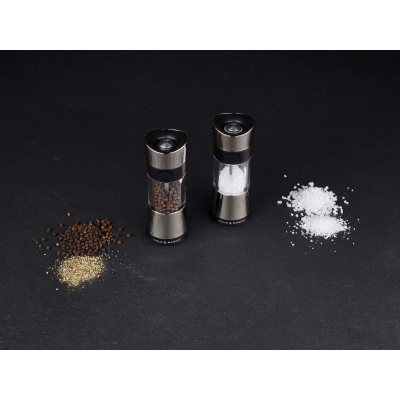 Coffret moulins sel et poivre Henley 135 mm - Cole&Mason